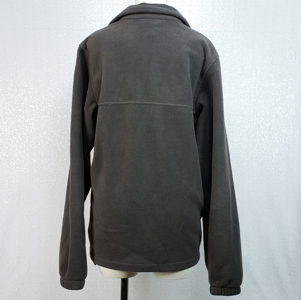 Columbia Gray Zipper Jacket sz Small - Picture 3 of 8